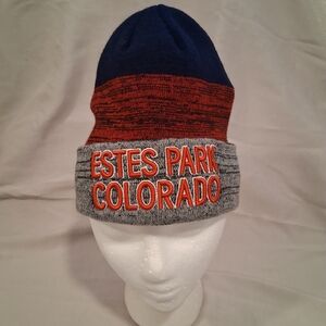 Embroidered Estes Park Colorado Winter Beanie : Adult One Size